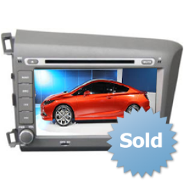 Car DVD Multimedia Touch System ST-8016C for 2012 CIVIC left