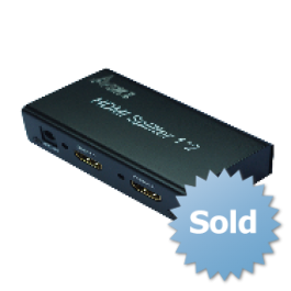 HDMI Splitter 1x2 3D-Supported