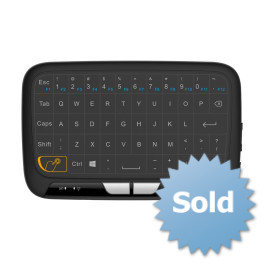 Міні-бездротова клавіатура H18 з сенсорним екраном 2,4 ГГц для Windows Android / Google / Smart TV для Linux Windows Mac