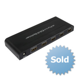 HDMI Спліттер 1x4 HDMI Full HD, 3D, CEC