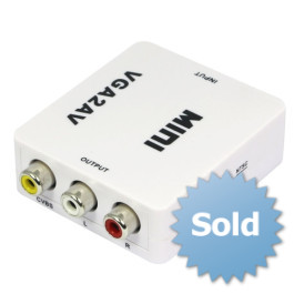 VGA+аудіо в HDMI 1080p конвертер високої чіткості HDV-330