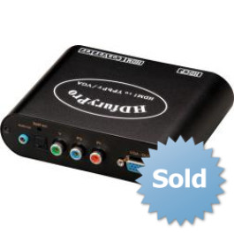 2 HDMI на Компонент/VGA+аудио/оптический конвертер