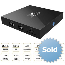 Приставка Smart TV Box X96 Android 6.0 Amlogic S905X 1/8GB 4Kx2K 60fps DLNA
