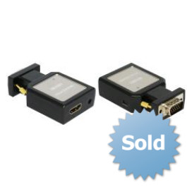 Мини-VGA+аудио в HDMI конвертер