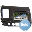 Car DVD Multimedia Touch System ST-8038C for old CIVIC left