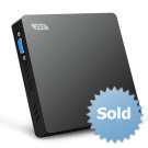 Комп'ютер Mini Z83-V Fanless Mini PC Desktop, Supports Windows 10 Intel Atom x5-Z8350 Quad-Core, 1.44 GHz up to 1.92 GHz, 2GB 