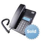 Телефон VoIP ZYCOO D30P, PoE, 2xSIP, LCD, HD Voice
