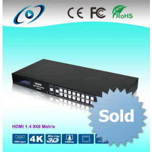 8Х8 HDMI1.4 матричный сплиттер