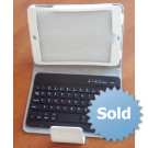 Шкіряний Чохол В Смужку Color Black / White / Turquoise / Green Nice Looking With Detachable Wireless Bluetooth Keyboard For Ipad Mini