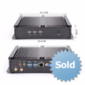 Промисловий Міні-ПК Intel I5 8 / 128G VGA HDMI RS232