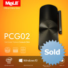 Безвентиляторний міні ПК Dongle MeLE PCG02, чотирьохядерний Atom Z3735F, 2GB DDR3, 32GB, Wi-Fi, EMMC, HDMI, Bluetooth, Справжня Windows10
