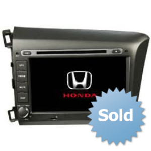 Android DVD мультимедіа система з GPS ZDX-8036 for HONDA Civic 2012