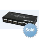 HDMI 1.4 SWITCHER/ПЕРЕМИКАЧ 4x1 з AUDIO + ARC HDS-941A
