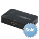 Перемикач HDMI 3x1 HDMI v1.4, 4Kx2K, HDTV HDCP 3D DTS-HD Dolby TrueHD