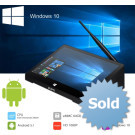  Mini PC PIPO X10 Pro 10.8 inch with Windows 10 Android 5.1 TV Box Z8350 Quad Core Mini Box 4G RAM 64G ROM HDMI Media Box BT Dual OS