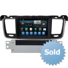 Android DVD мультимедіа система з GPS ZDX-7068 до Peugeot 508 (чорний, білий)