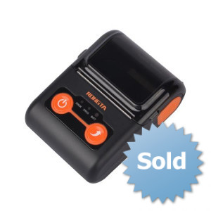 Мобільний принтер Rongta RPP02B, BT, USB, чорний